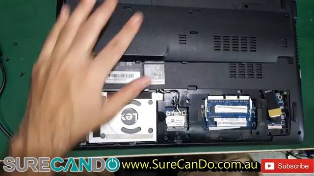 Acer Aspire 5560 SSD Upgrade Guide Windows 10 Install смотреть онлайн
