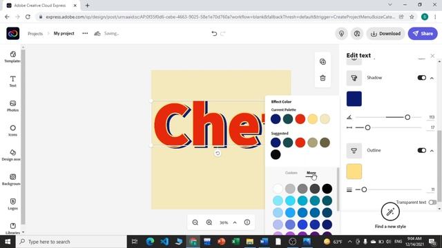 Adobe Spark is Now Creative Cloud Express || How to Design Modern logo in 1 mint || Design Free log смотреть онлайн