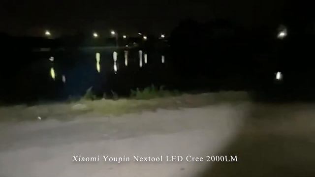ฟฉายแรงสูง ไฟฉายเดินป่า ไฟฉายกลางแจ้ง Xiaomi Youpin Nextool LED Cree 2000LM смотреть онлайн