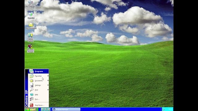 Calmira XP - A Windows XP Interface for Windows 3.1 (Overview & Demo) смотреть онлайн