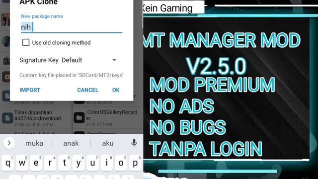MT MANAGER MOD VIP V2.5.0 || TANPA LOGIN + PREMIUM смотреть онлайн