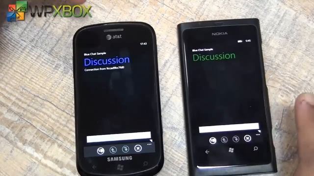 Homebrew Bluetooth Chat App for Windows Phone смотреть онлайн