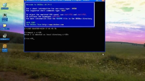 Windows 95 на Windows FLP на Windows 10