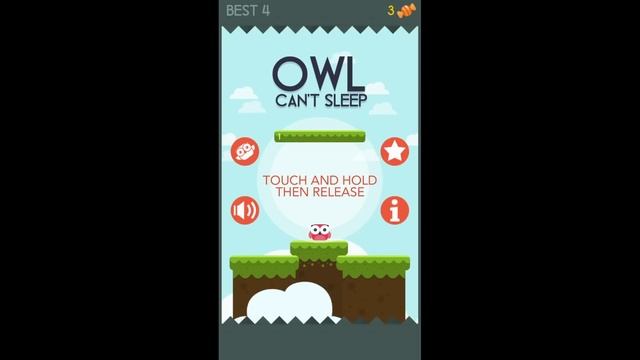 Owl Can't Sleep! - Gameplay Android смотреть онлайн