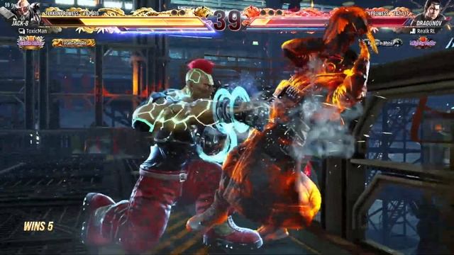 Tekken 8 - Anakin [Jack-8] vs Realk [Dragunov] - Ranked Gameplay смотреть онлайн