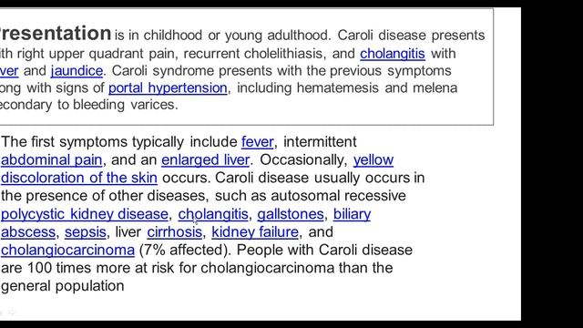 Caroli disease смотреть онлайн