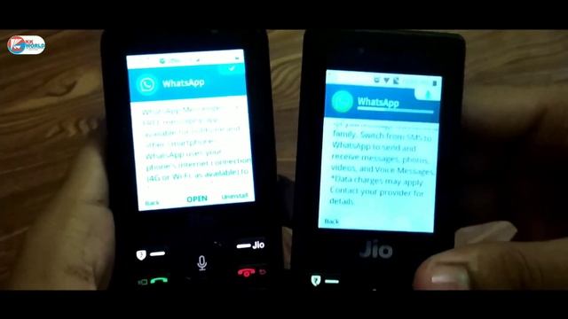 How to Install WhatsApp in Jio Phone | Download & Use App | in Hindi смотреть онлайн