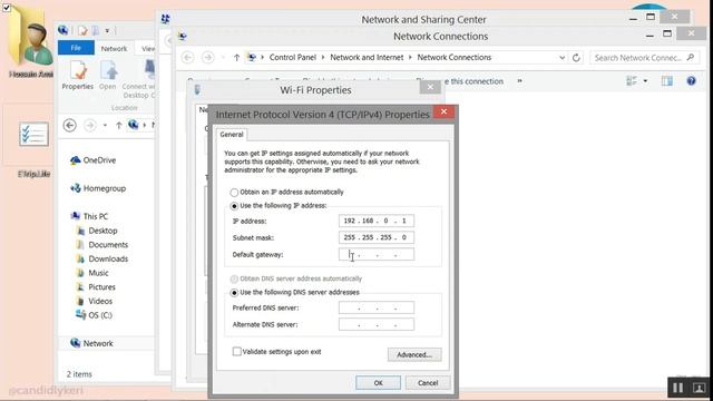 Learning - Network Wifi Connection - آموزش شبکه از طریق وای فای смотреть онлайн