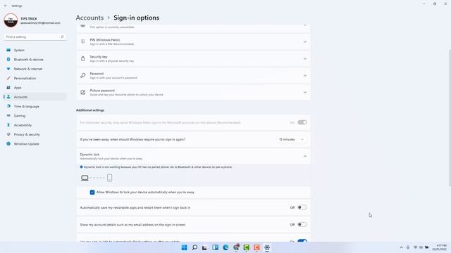 How To Setup Dynamic Lock to Automatically Lock Your Windows 11 смотреть онлайн