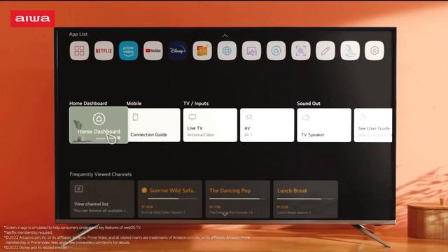 Découvrez la Smart TV Aiwa 2023 l Aiwa Maroc смотреть онлайн