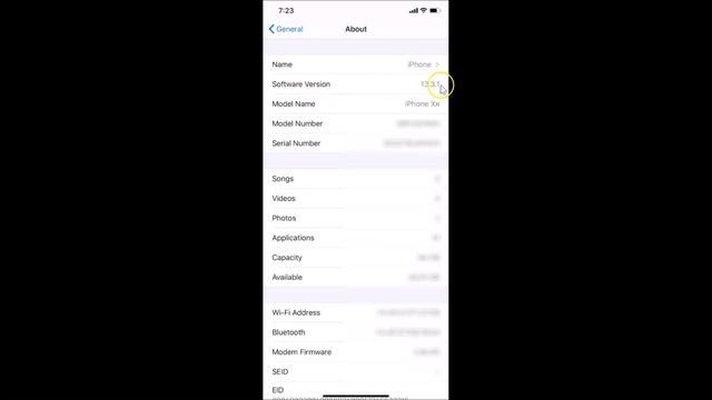 How to Check Serial Number of your Apple iPhone XR (iOS 13.3)? смотреть онлайн