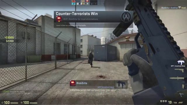 MP7 Anodized Navy - Counter Strike Go смотреть онлайн