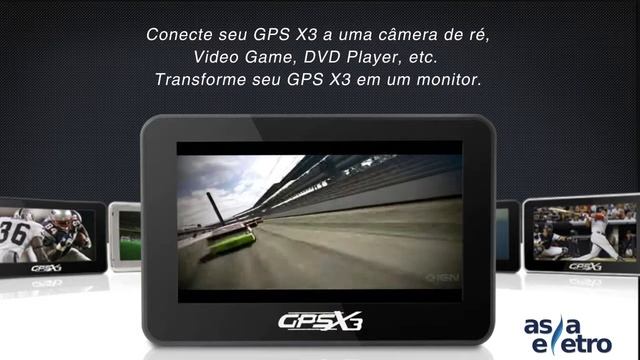 Navegador GPS TV Digital 4.3 AsiaEletro смотреть онлайн