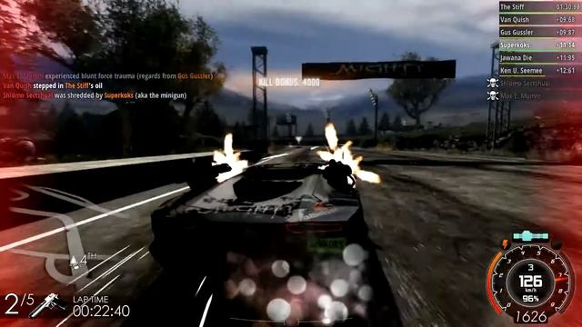 Gas Guzzlers Extreme PC Gameplay evolution Lambo Aventador in action смотреть онлайн