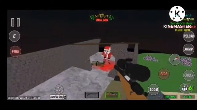 Прохождение карты Ruins: Wave System в Blocky Combat Strike Zombie Survival смотреть онлайн
