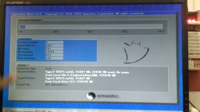 How to Recover or Restore Corrupt Windows 7 , 8 or 10 with Norton Ghost смотреть онлайн