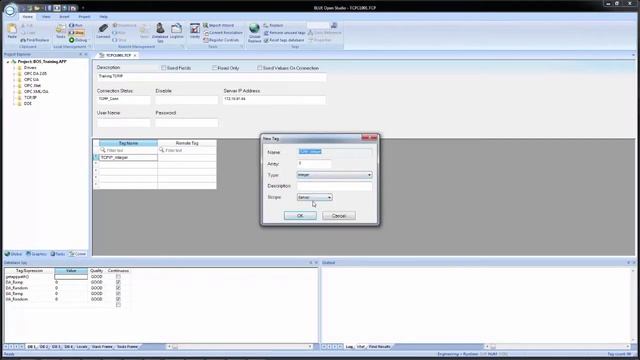 BLUE Open Studio Tutorial #12: TCP/IP Communication смотреть онлайн