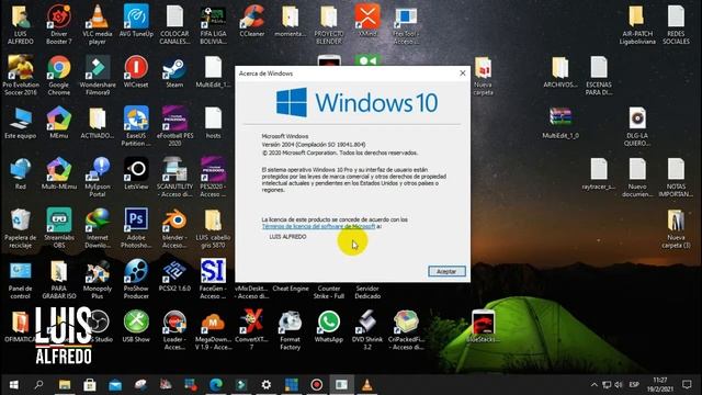 SOLUCIÓN 2021 ERROR PANTALLA VERDE EN WINDOWS 10 VERSION 2004 смотреть онлайн