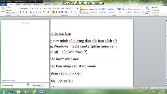 cách mở và sử dụng windows media center смотреть онлайн