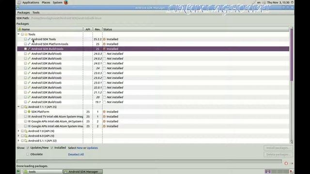 تحميل . تثبيت.تشغيل android sdk على لينكس смотреть онлайн