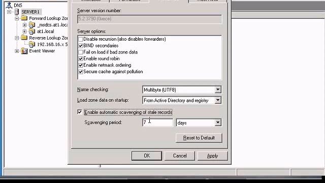Auto scavaging of stale records in Windows DNS смотреть онлайн