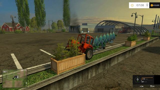 T-25A with Amazone Cayron 200 plows смотреть онлайн