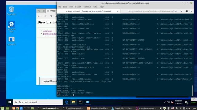 Windows 10 arm64 (latest build ) and Metasploit Framework смотреть онлайн