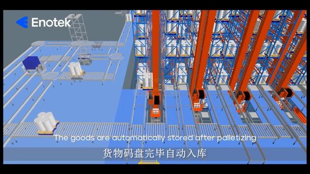 Case Studies - Enotek Intelligent Storage System _ Chemical Fiber Industry (3d) смотреть онлайн