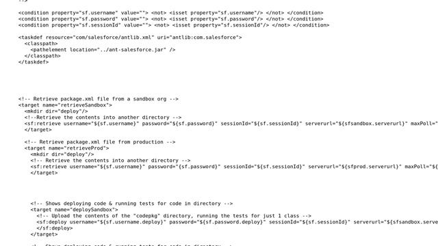 Salesforce: Ant Invalid username, password, security token; or user locked out смотреть онлайн