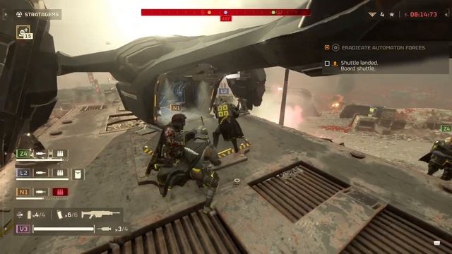 Pelican Launchpad! (Helldivers 2) смотреть онлайн