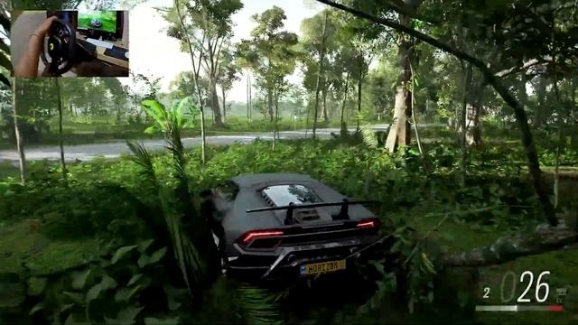 2018 LAMBORGHINI HURACAN PERFORMANTE  FORZA HORIZON 5 GAMEPLAY  Thrustmaster T80 Gameplay