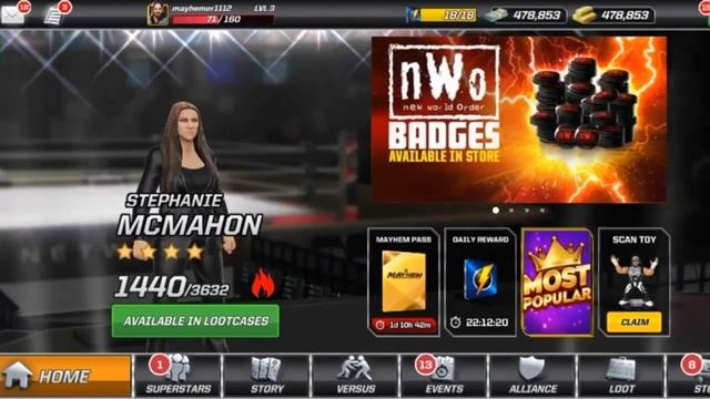 WWE Mayhem MOD APK (UNLIMITED CURRENCY)