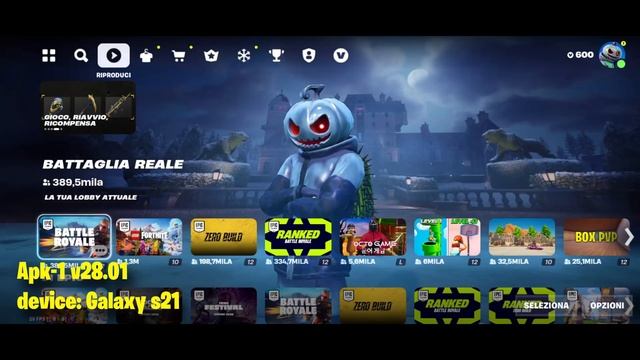 Fortnite Mobile v28.10 | APK 60-90 FPS - All Devices смотреть онлайн