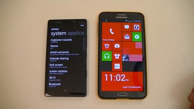 Nokia Lumia Icon & Note 3 Windows 8 Phone vs Fake Windows WOW They look the same смотреть онлайн