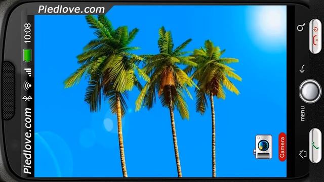 Magnificent Palm Sky Scenery Deluxe HD Edition 3D Live Wallpaper for Android смотреть онлайн