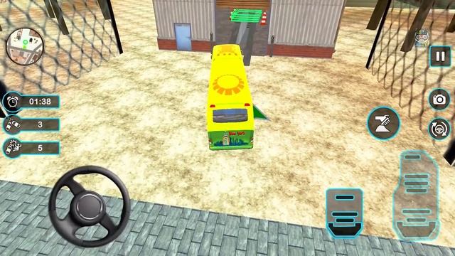 Smart Bus Wash Workshop Service - Gas Station Simulator - Android Gameplay смотреть онлайн