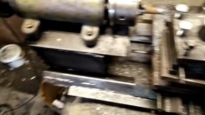 Самодельный токарный станок по металу из хлама!