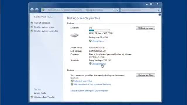 Backing up and restoring your computer with Windows 7 смотреть онлайн