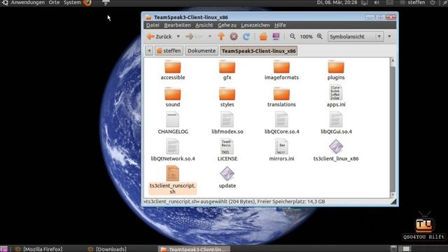TeamSpeak 3 Client unter Ubuntu installieren - QSO4YOU Tech #Tutorial смотреть онлайн