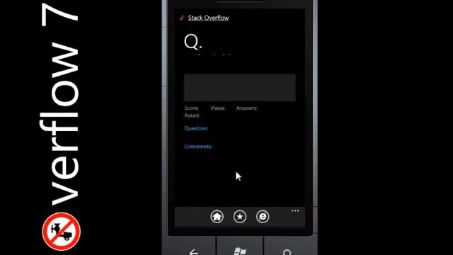 StackOverflow on Windows Phone - Overflow 7 #wp7comp смотреть онлайн