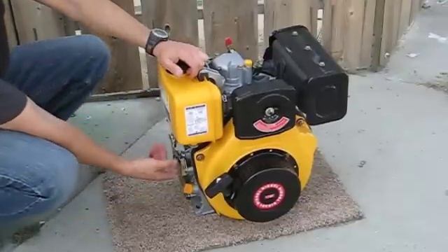 Diesel ready (6hp) Minibike engines (No longer importing) смотреть онлайн