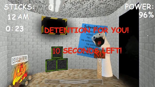 Baldi's Basics in Custom Night смотреть онлайн