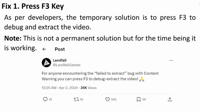 #contentwarning | How To Fix Failed To Extract Error In Content Warning Game смотреть онлайн