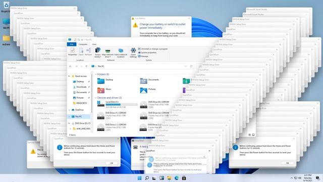 Windows 11 Crazy Error | 1080p 60 FPS смотреть онлайн