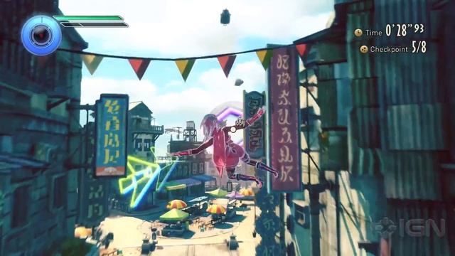 Gravity Rush 2: Combining Gravity Powers To Complete a Freestyle Race смотреть онлайн