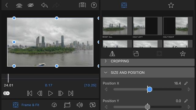 #3 Lumafusion App Walkthrough of how to remove objects via cropping IOS & ANDROID. смотреть онлайн