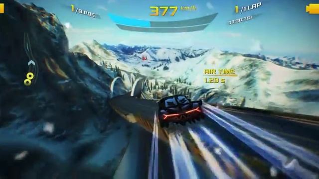 Last Second Win Asphalt 8 Gameplay Lamborghini Veneno Alps PC Game Car Racing смотреть онлайн