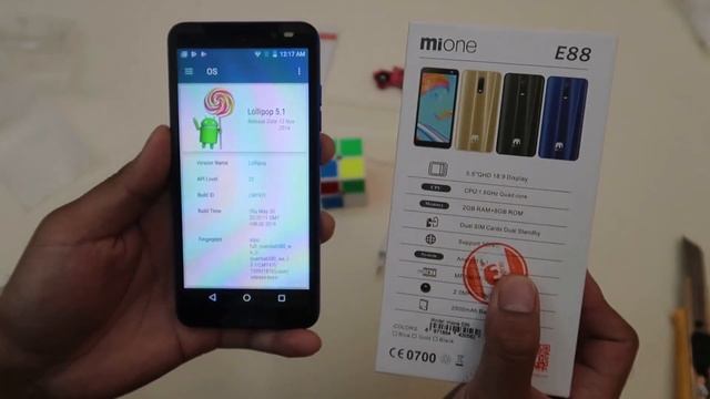 MiOne E88 Shimmering Gradient Blue Unboxing смотреть онлайн