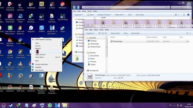 Cara Membuka Aplikasi/Folder/File Secara Otomatis Pada Saat Memulai Windows смотреть онлайн