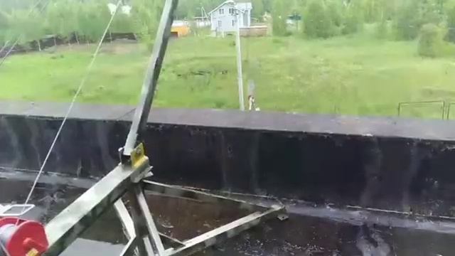 Мини-кран. Вторая самоделка на базе электротали смотреть онлайн